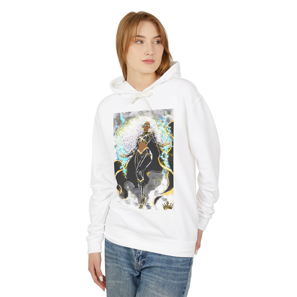 Unisex Lightweight Hooded Sweatshirt