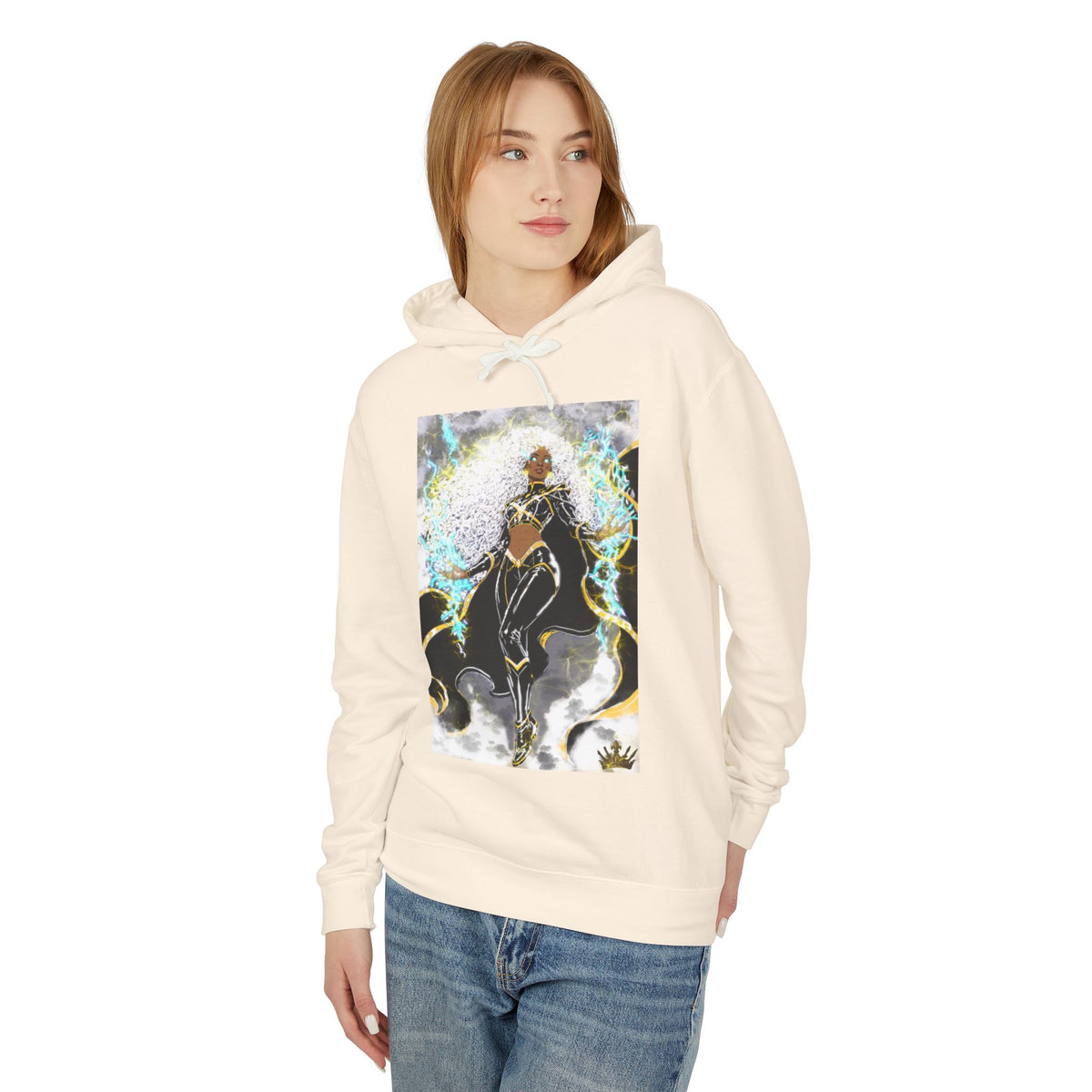 Unisex Lightweight Hooded Sweatshirt