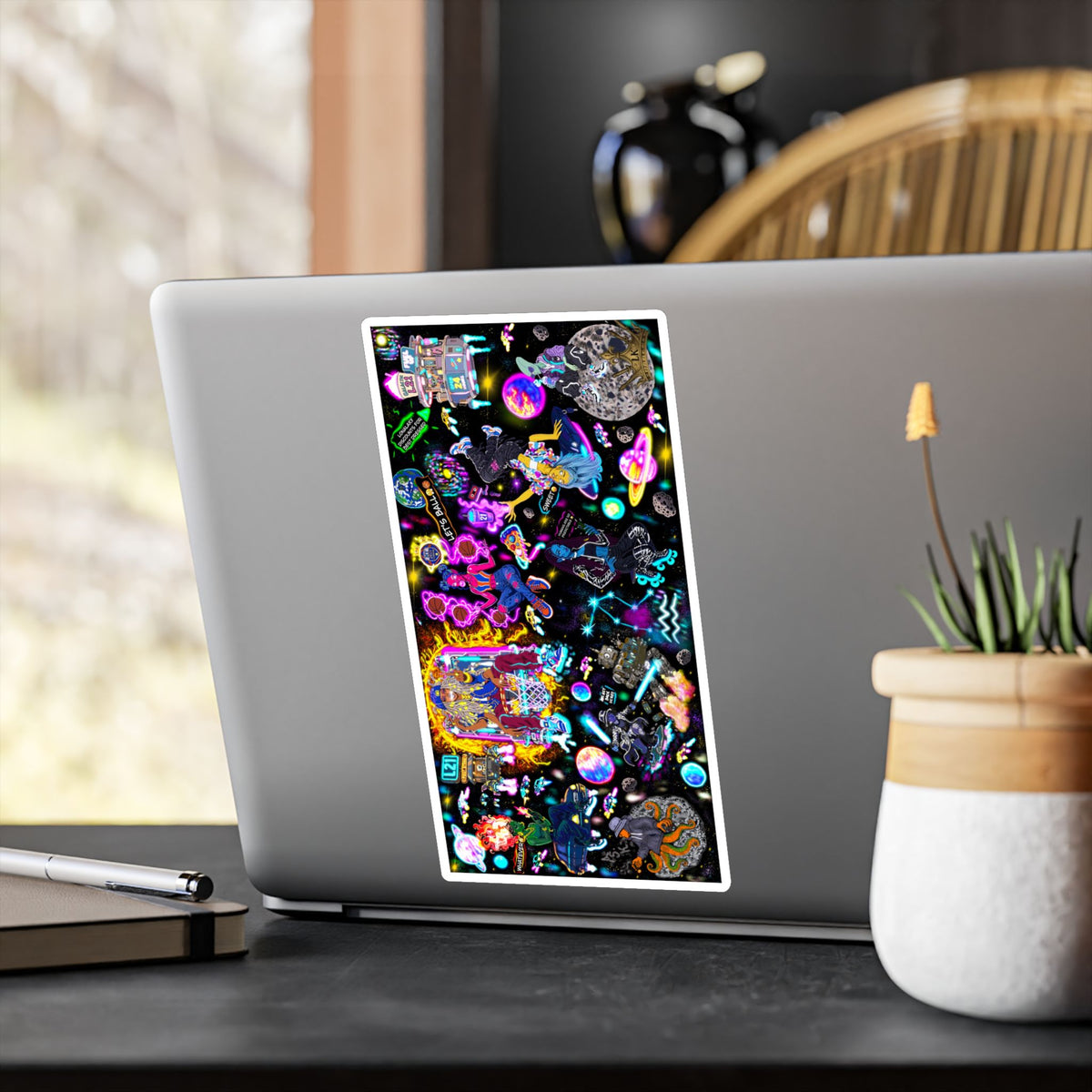 Lanalaxy Kiss-Cut Vinyl Decals