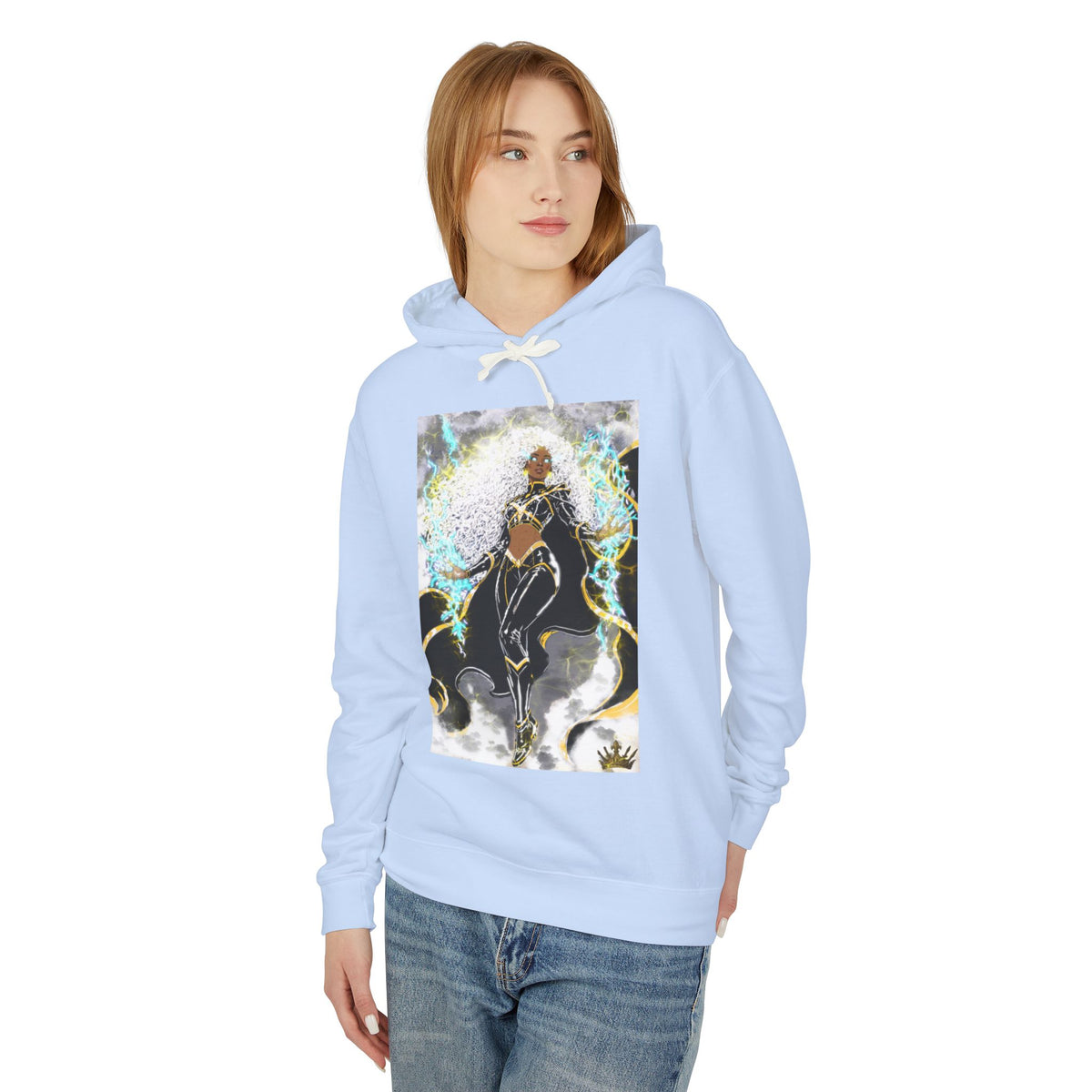 Unisex Lightweight Hooded Sweatshirt