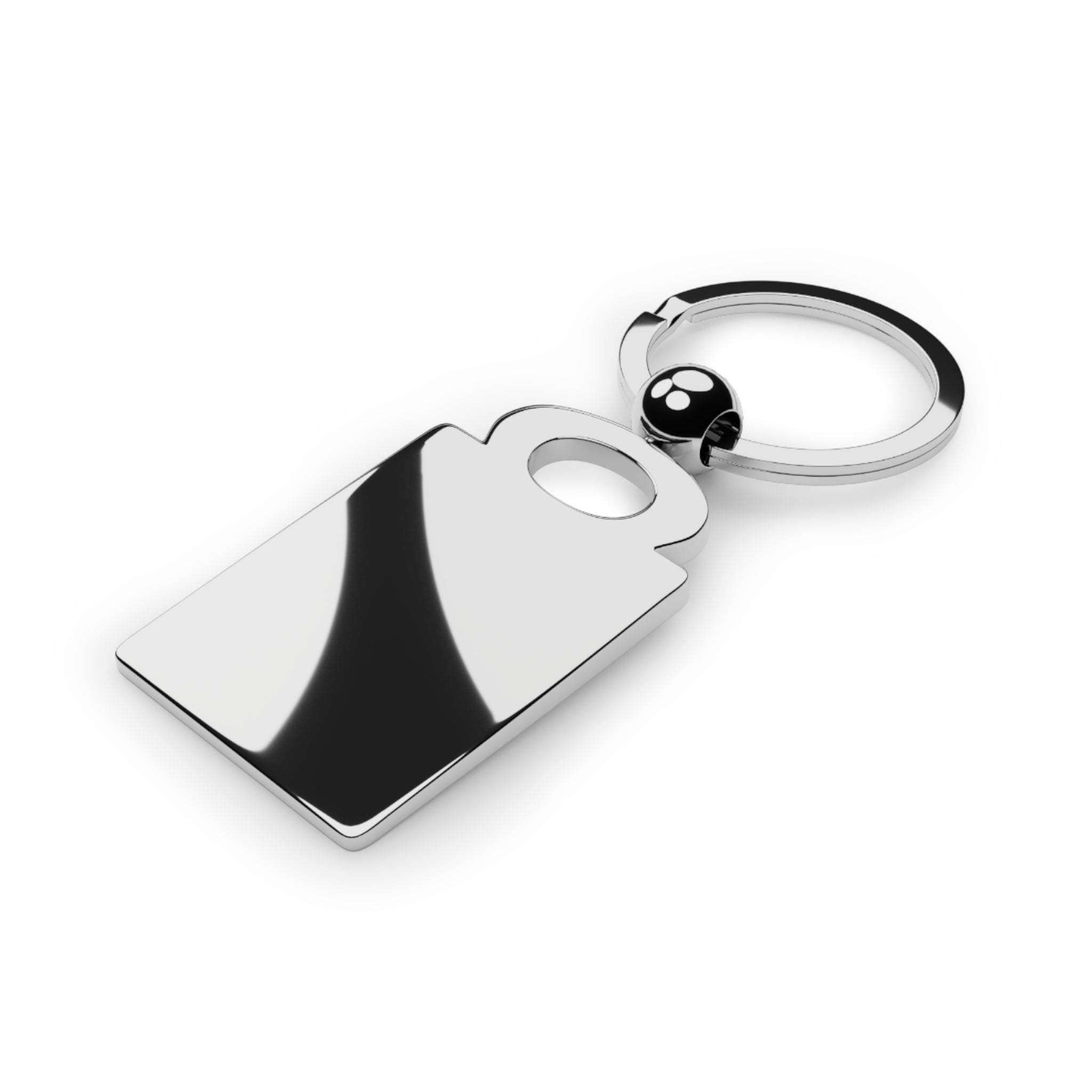 TFO Rectangle Photo Keyring