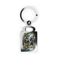 TFO Rectangle Photo Keyring