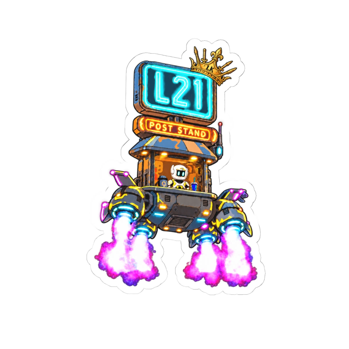 L21-Newstand Stickers