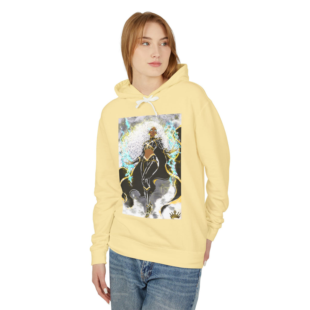 Unisex Lightweight Hooded Sweatshirt